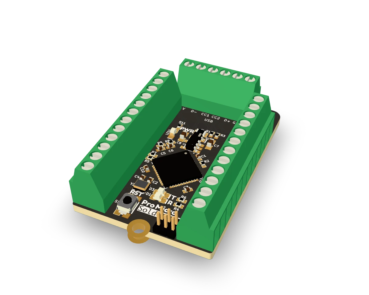 Solderless Arduino Pro Micro